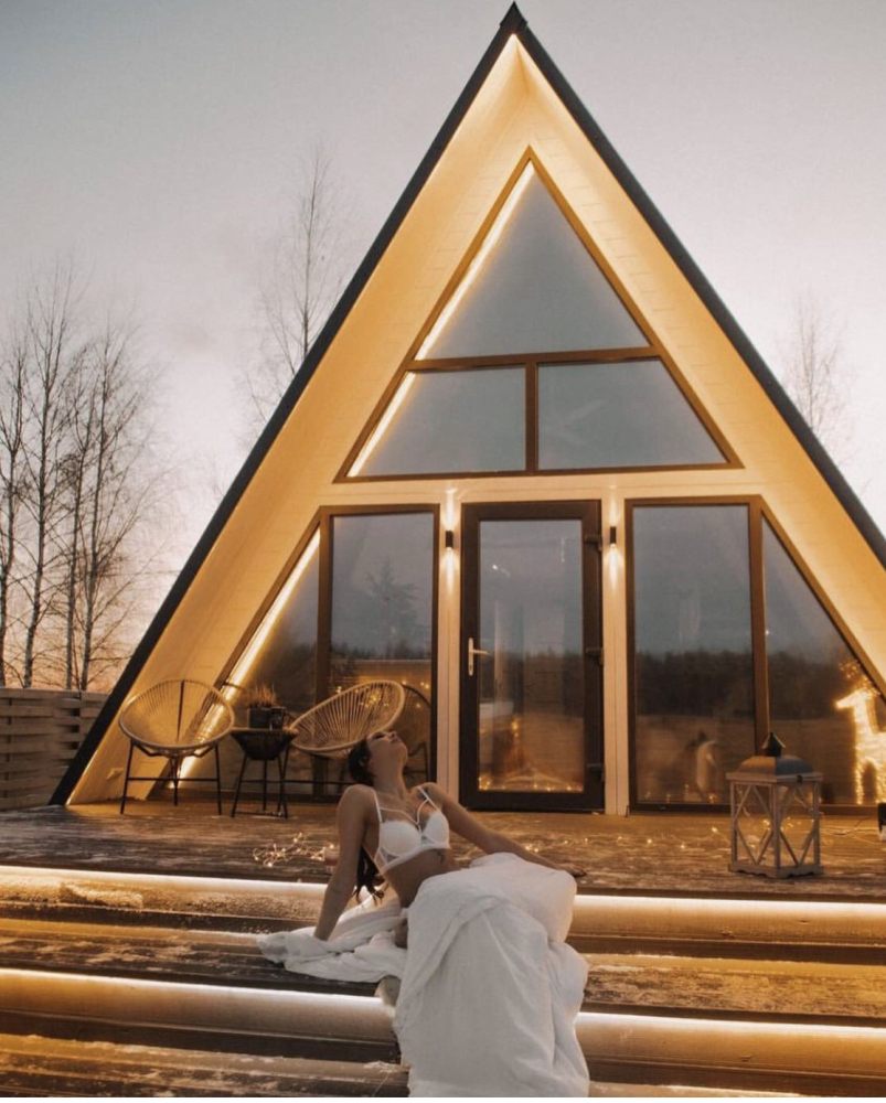 Глэмпинг A-frame (Relax villas) | Московская область